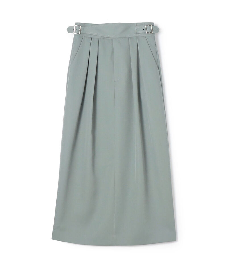 ウールギャバジン グルカスカート