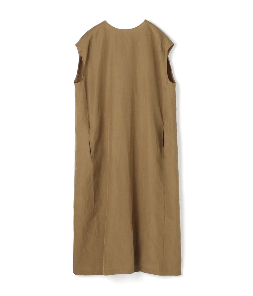 リネンキュプラシルクコンパクト 2-wayワンピース