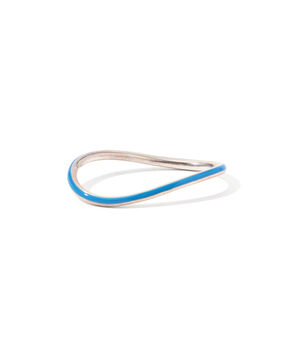 Rieuk SINGLE WAVE COLOR RING ダブルフィンガーリング