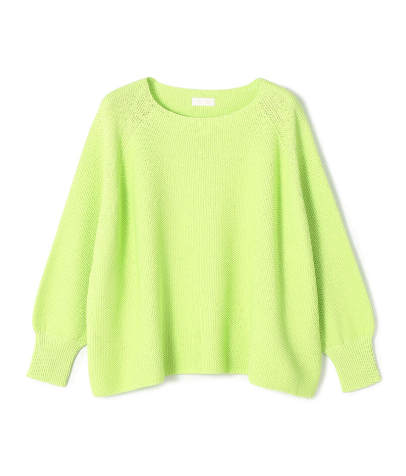 モスステッチ ワイドプルオーバー