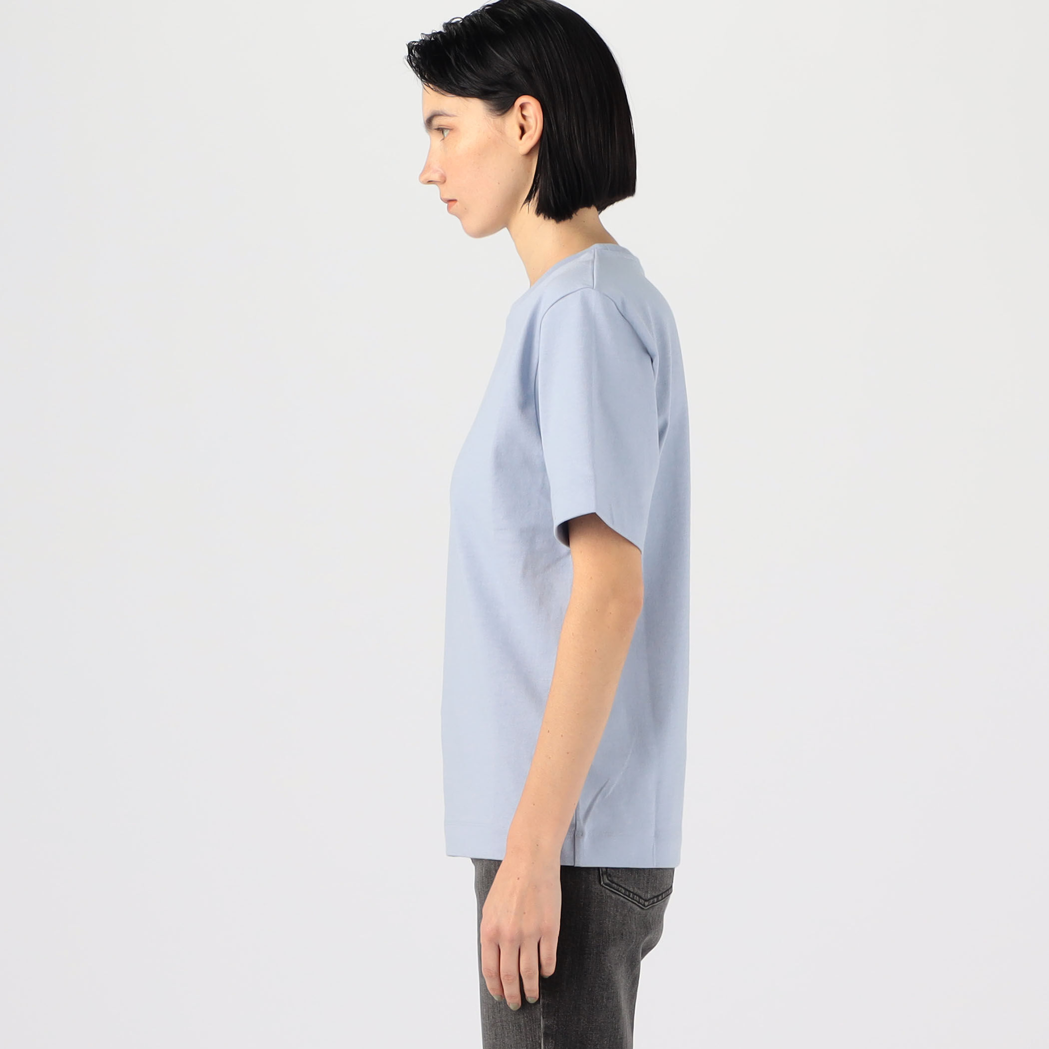 最旬トレンドパンツ 別注】ATON クルーネックTシャツ｜トゥモローランド 公式通販 Tシャツ(半袖+袖なし)