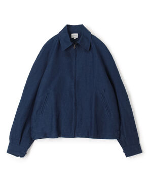 【別注】EASTMOND APPAREL リネンジップアップシャツブルゾン