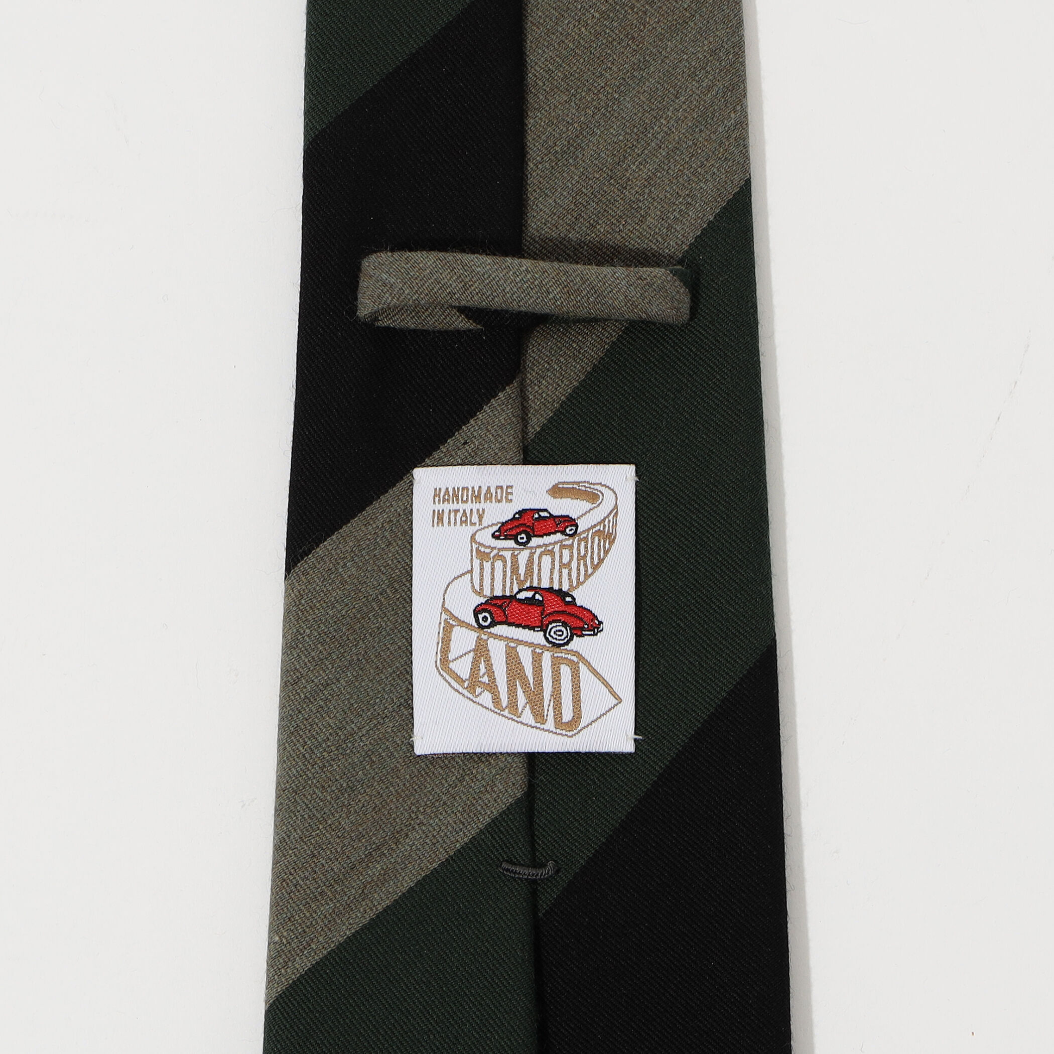 TOMORROWLAND MADE IN ITALY ウールコットン レジメンタルストライプ