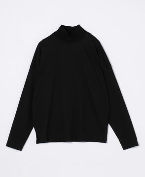 CABaN コットン モックネックロングスリーブプルオーバー