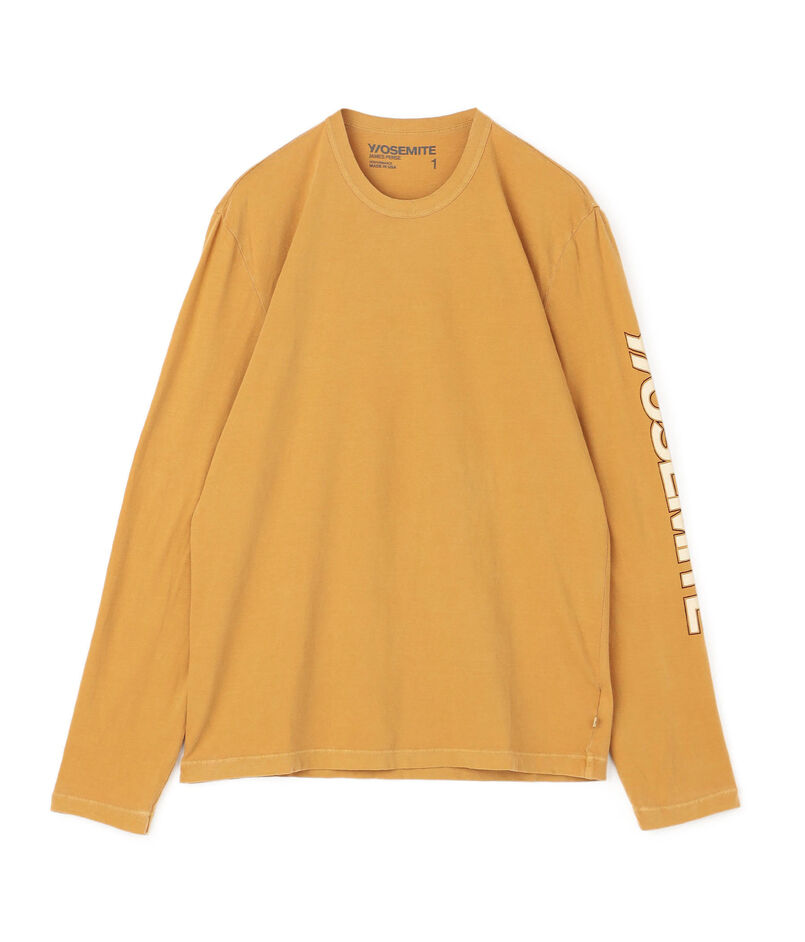 グラフィックプリント ロングスリーブプルオーバー MLJ3351GF