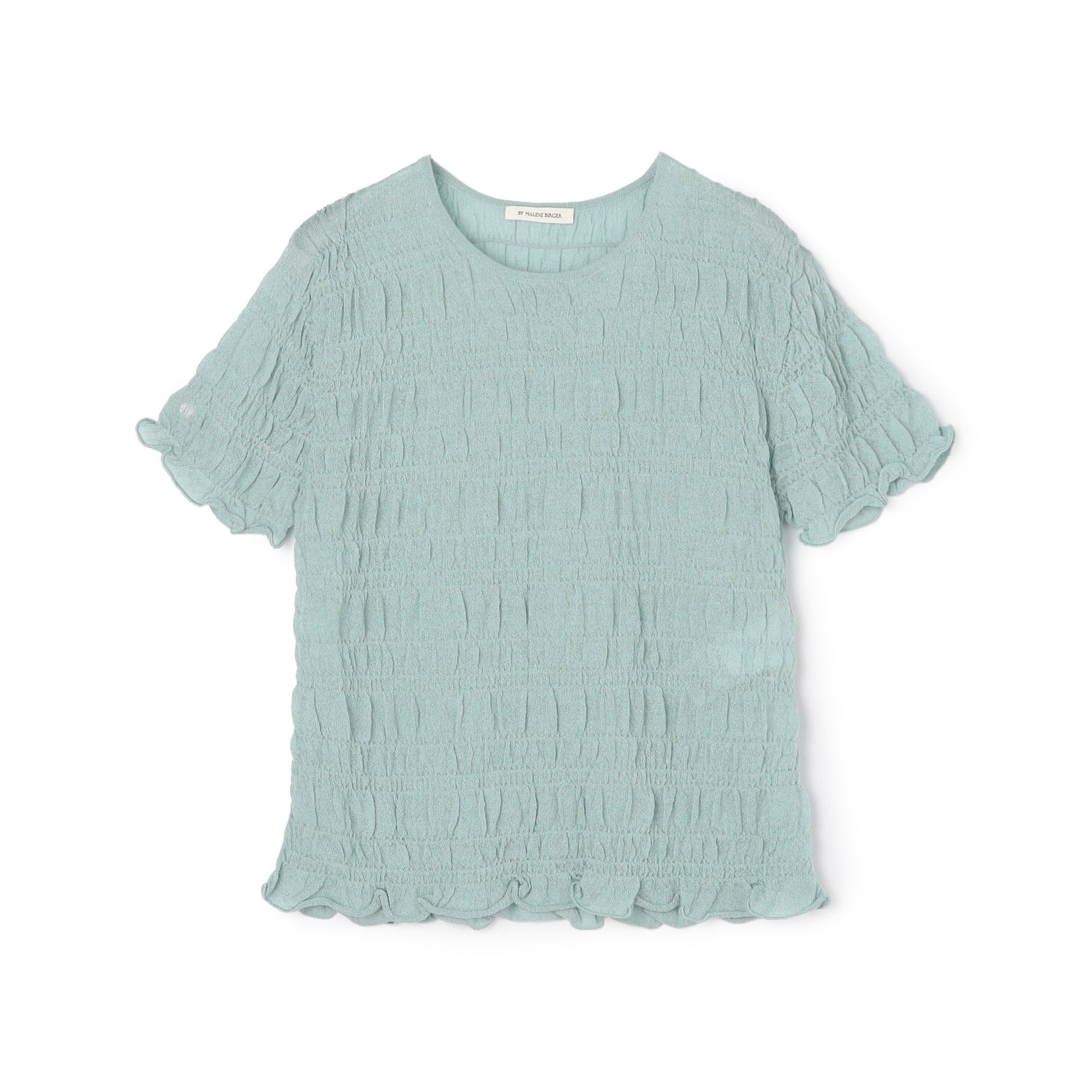 ella_selectshop ダブルニットタックプルオーバー ella ニット クルーネックニットプルオーバー【長袖】 (ANT24164-42) | ANCHOR