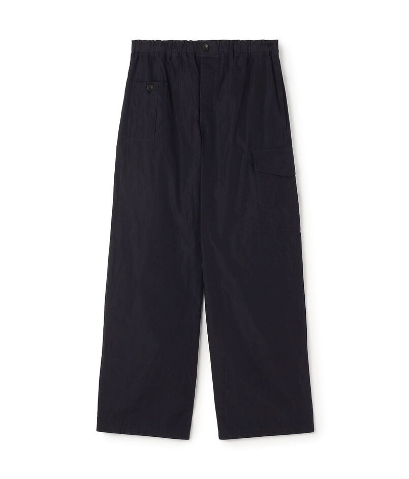 ラスティックウーブン ウエストギャザーパンツ