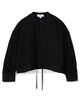 HYKE COTTON BALLOON SLEEVE BLOUSE