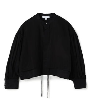 HYKE COTTON BALLOON SLEEVE BLOUSE