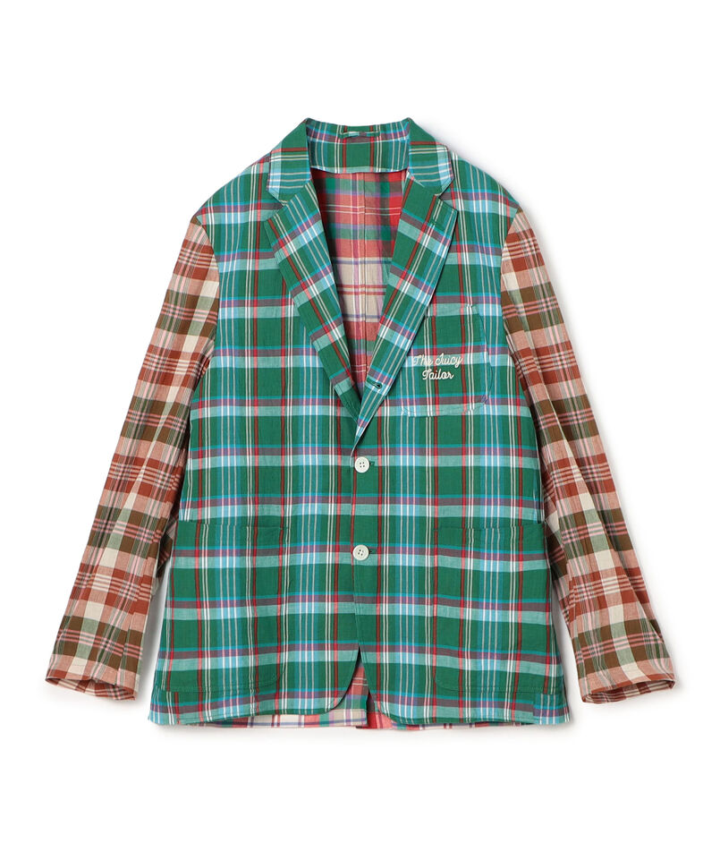 Mai Tai コットン インドマドラス シャツジャケット