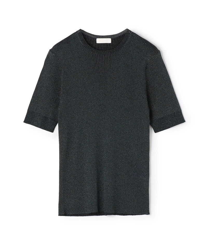 マーセライズドコットン クルーネックプルオーバー