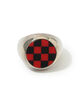 WOUTERS&HENDRIX Chessboard Inlay シグネットリング