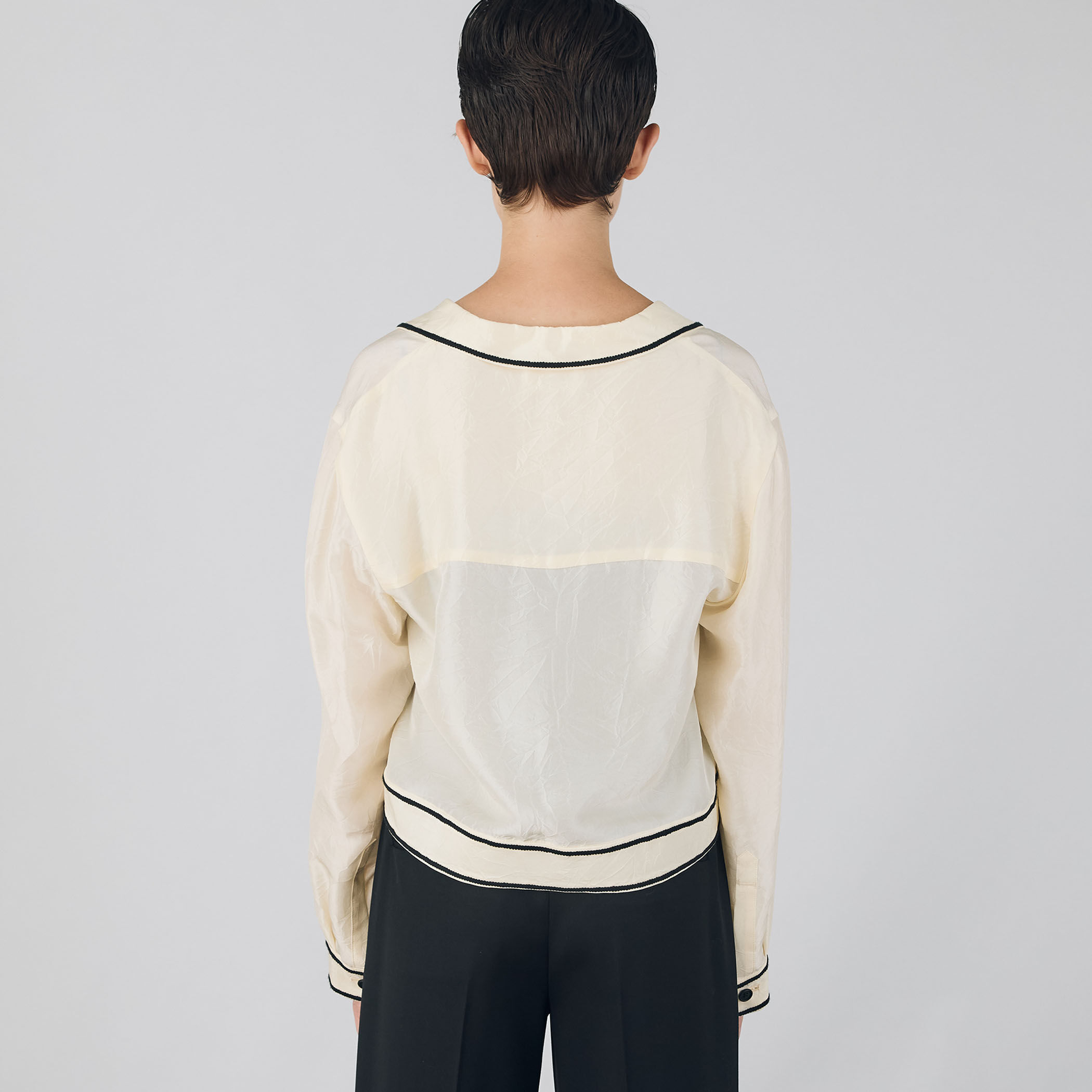 シルクワッシャー ダブルブレストジャケット｜トゥモローランド 公式通販