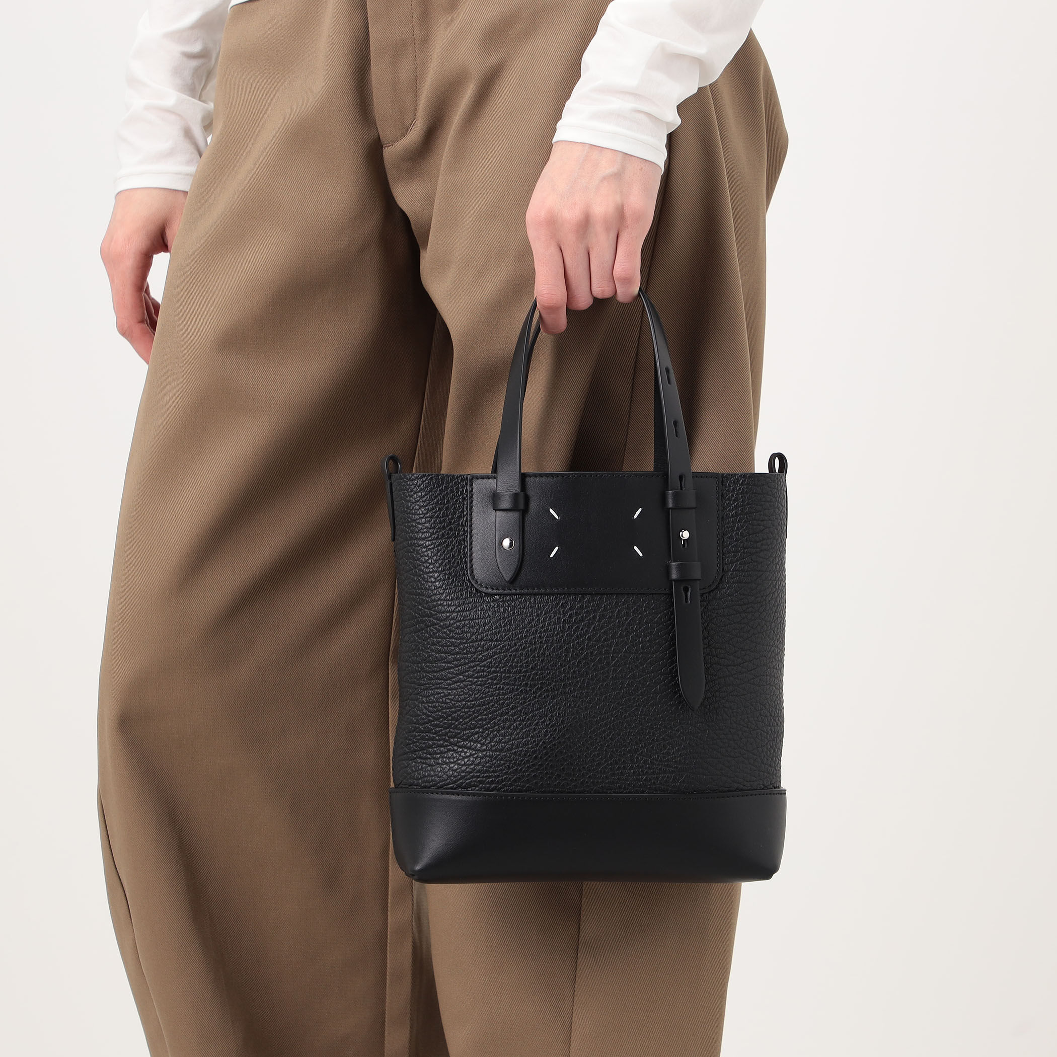 Maison Margiela SHOPPING VERTICAL MINI トートバッグ