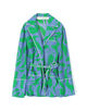 Off-White LEAVES ILLUSION PAJAMAS レーヨンシルク パジャマシャツジャケット
