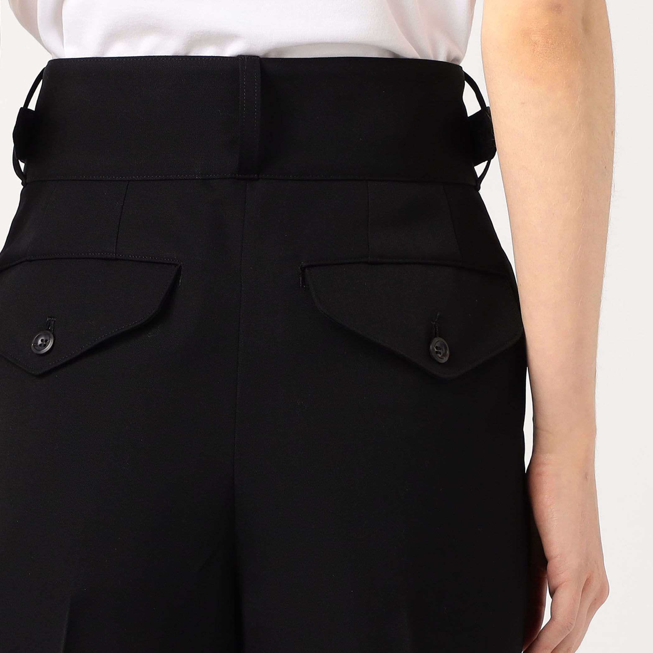 別注】THE RERACS TWO TUCK WIDE GURKHA PANTS 別注】THE RERACS TWO TUCK WIDE GURKHA PANTS