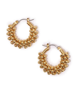 Kenneth Jay Lane Beads Hoop ピアス