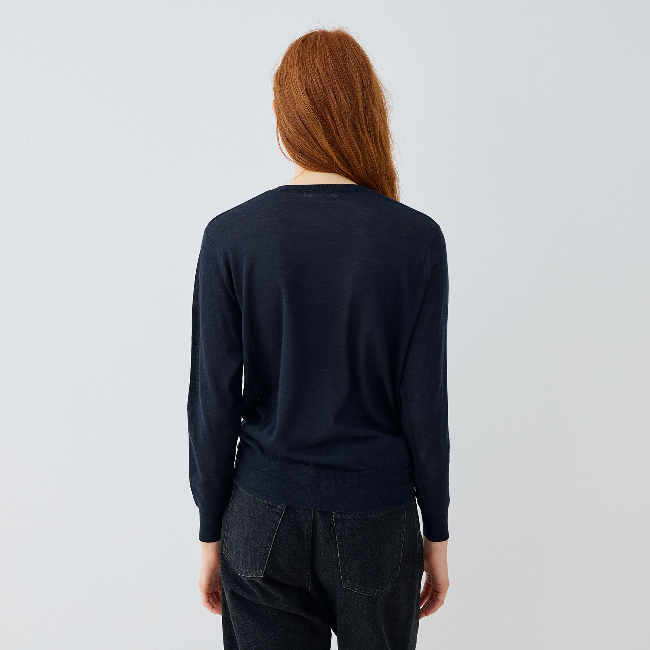 ウーステッドカシミヤ Vネックプルオーバー｜トゥモローランド 公式通販