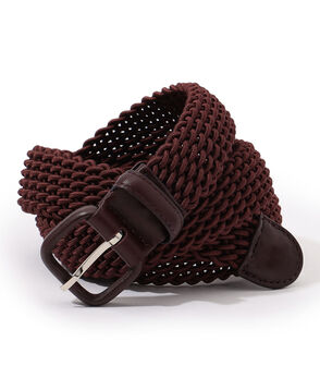 Charvet 革巻き メッシュベルト