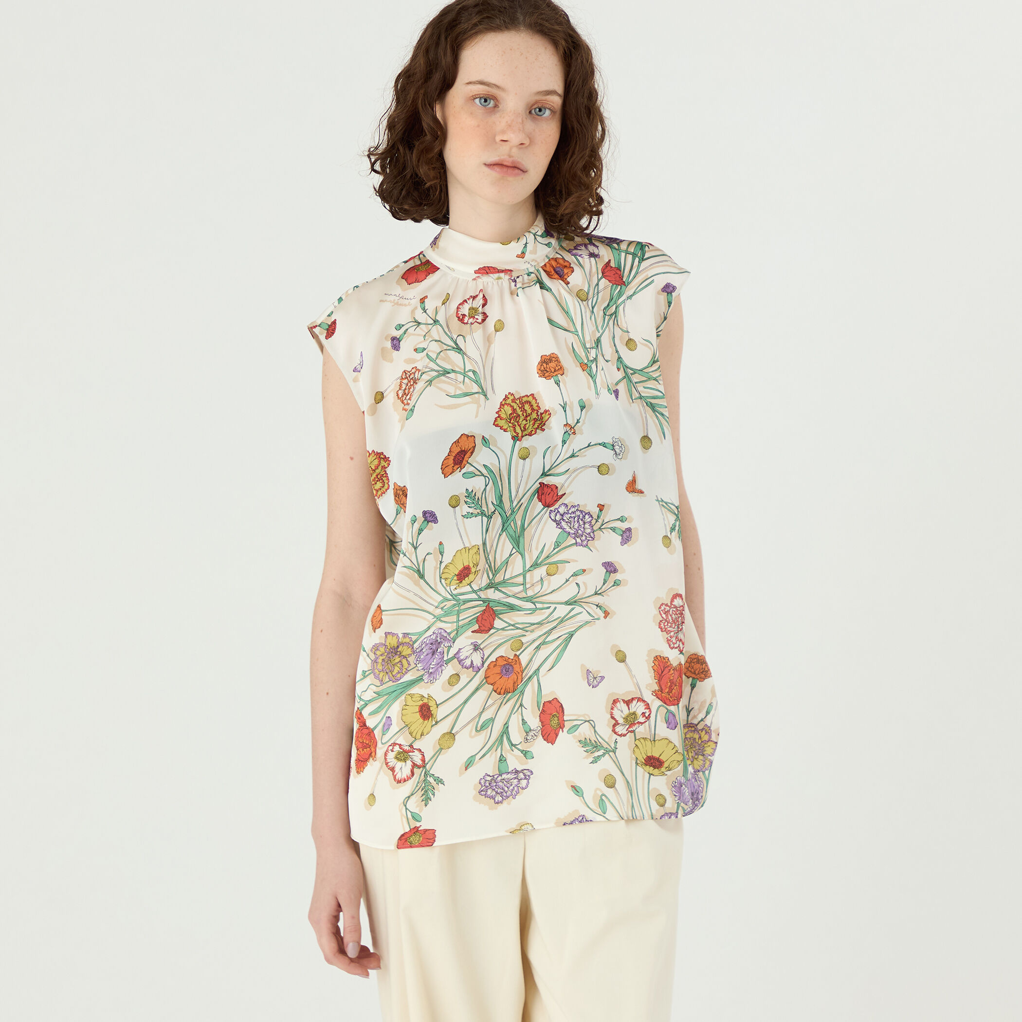 別注】manipuri for Ballsey Collage Bloom バックボウタイ