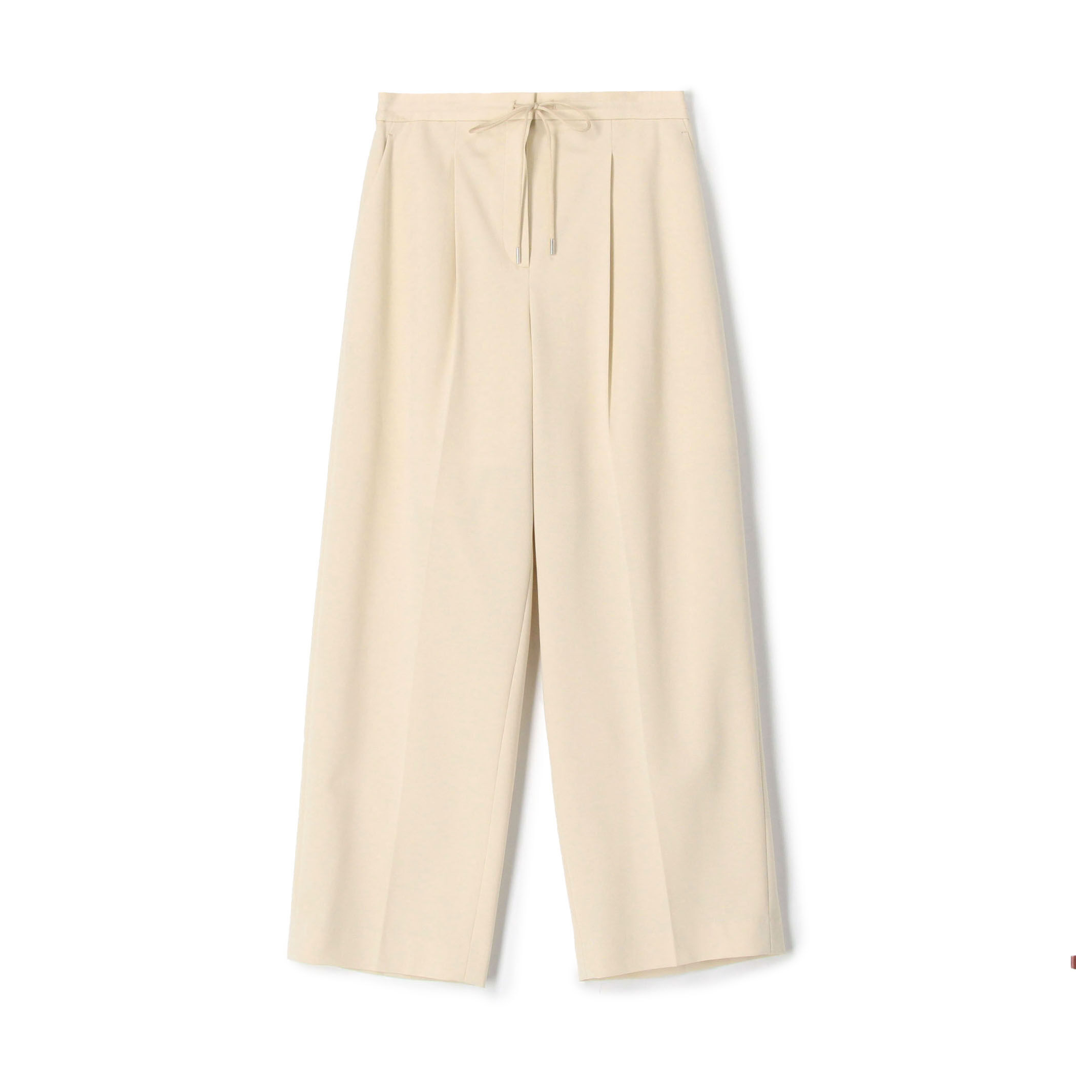 プレシャスモック ドローストリングストレートパンツ