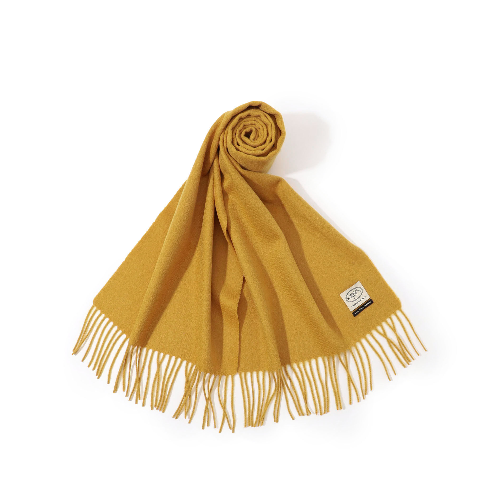 美品 トゥモローランド カシミヤ ストール ブラウン イエロー MAISON et VOYAGE カシミヤ ストール｜トゥモローランド 公式通販