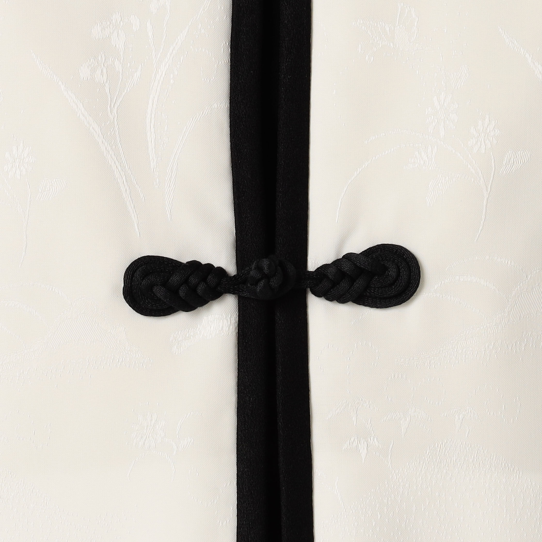 Mame Kurogouchi Viscose Rayon Floral Jacquard Silk Filling