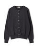 ハイゲージコットン クルーネックカーディガン