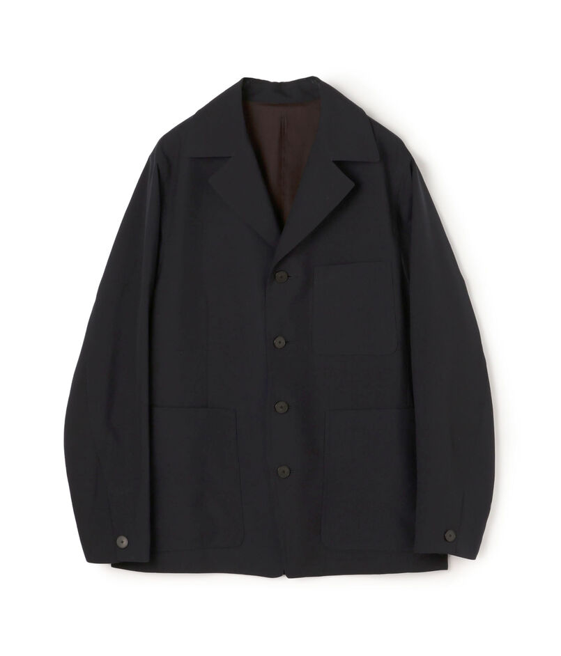 ■SUPER120&rsquo;Sウール シングルブレステッド 4Bバルカラージャケット