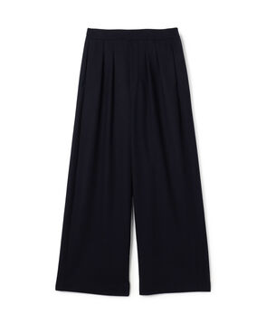 ミルドスムース タックワイドパンツ