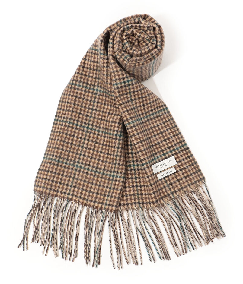 ■TOMORROWLAND カシミヤ シングルリバー マフラー