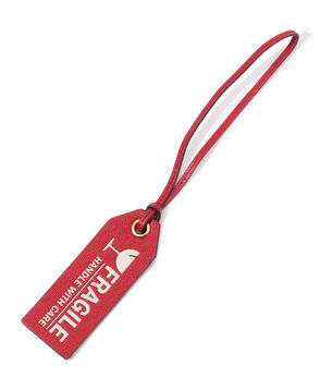 ANYA HINDMARCH LUGGAGE CAUTION チャームタグ
