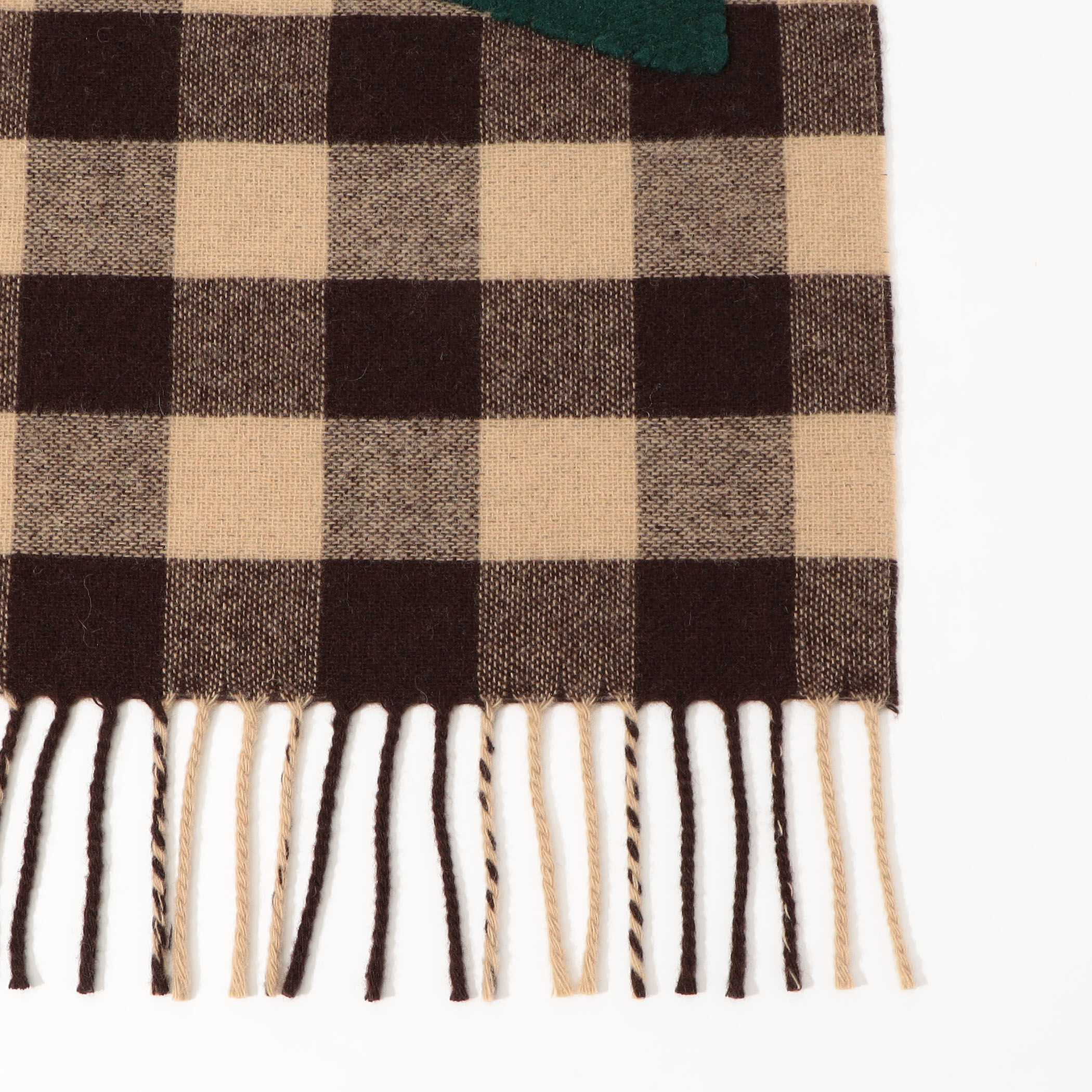 Acne Studios チェックロゴスカーフ｜トゥモローランド 公式通販