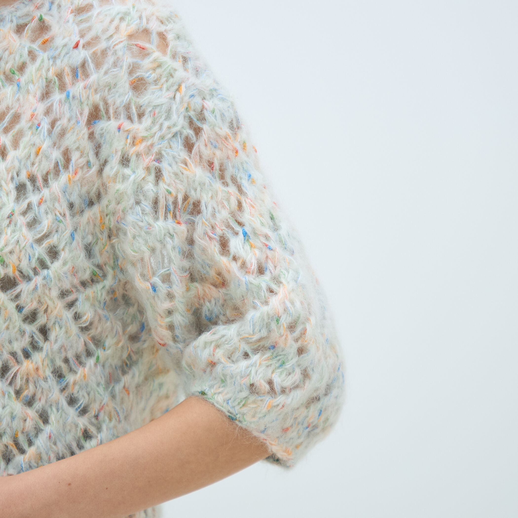 カラーハンドハーフスリーブプルオーバー｜トゥモローランド 公式通販