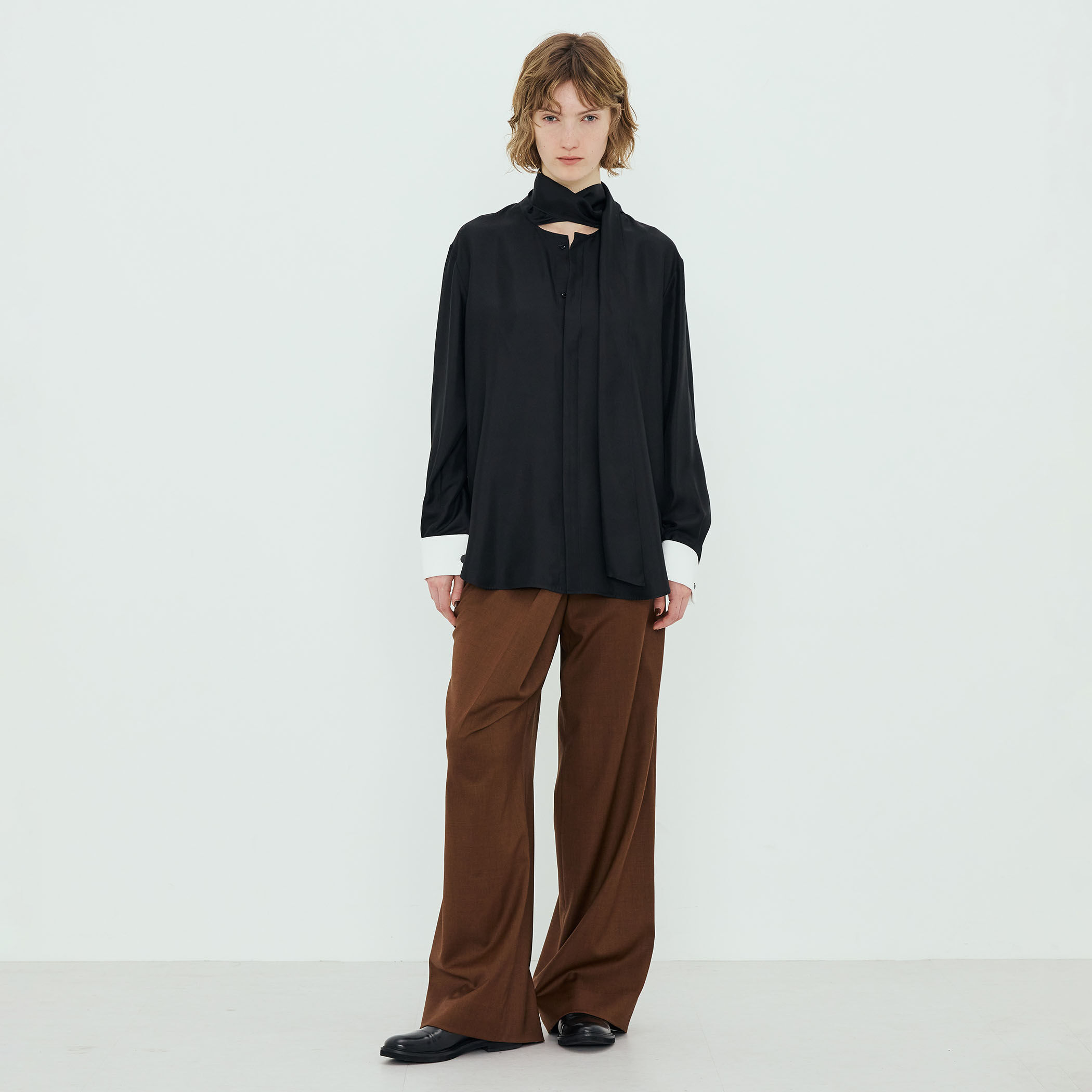 ☆極美品☆トゥモローランド 異素材ボーダー アウター Product Twelve / City Active Warm Jacket