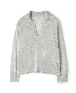 シアーウールブレンド スキッパープルオーバー