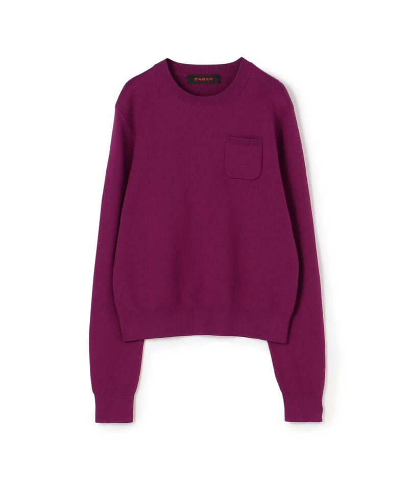 CABaN Cotton cashmere pocket Pullover