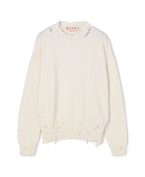 MARNI コットン クルーネック プルオーバー