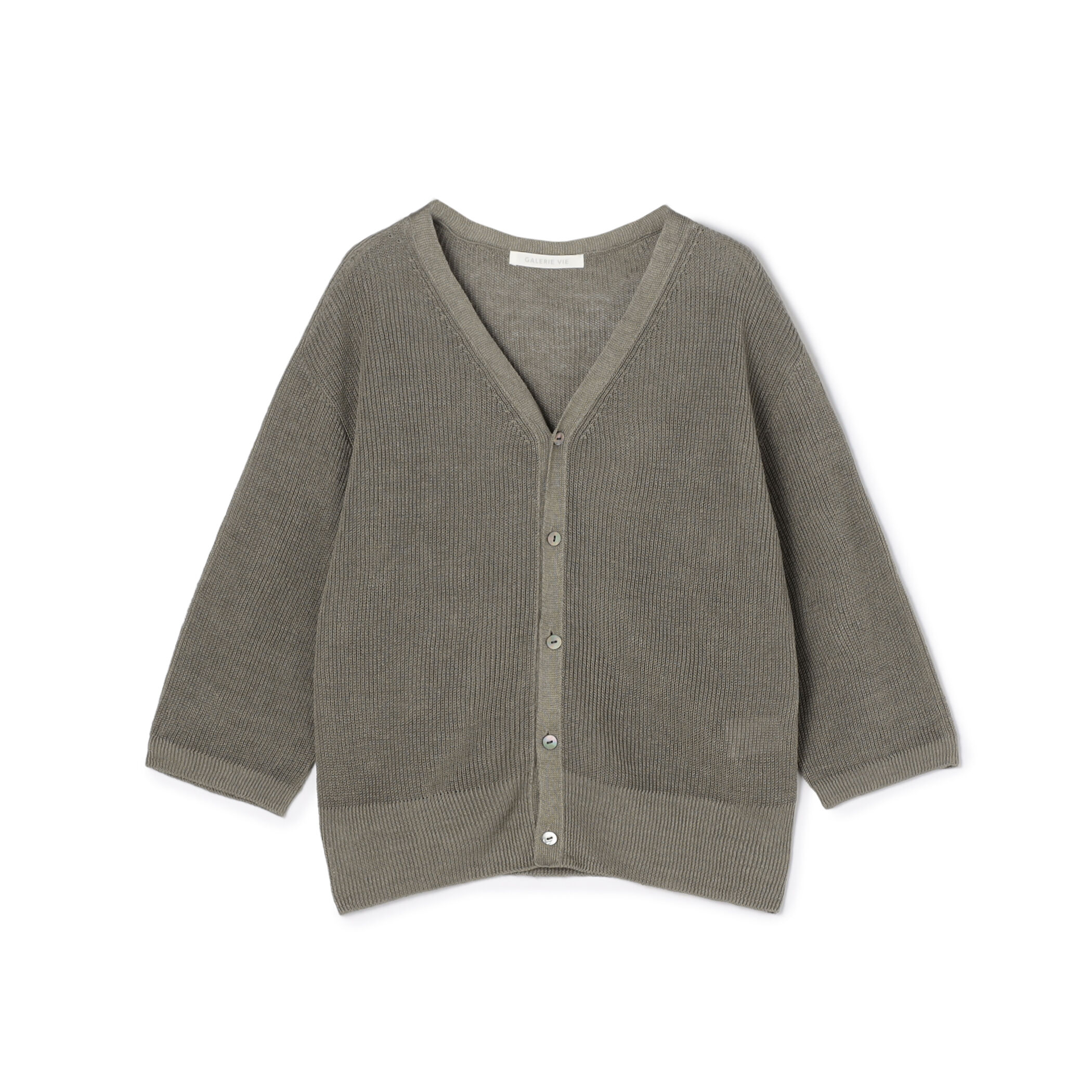 トゥモローランド  ギャルリーヴィー   リネンカーディガン リネンコード Vネックカーディガン｜トゥモローランド 公式サイト