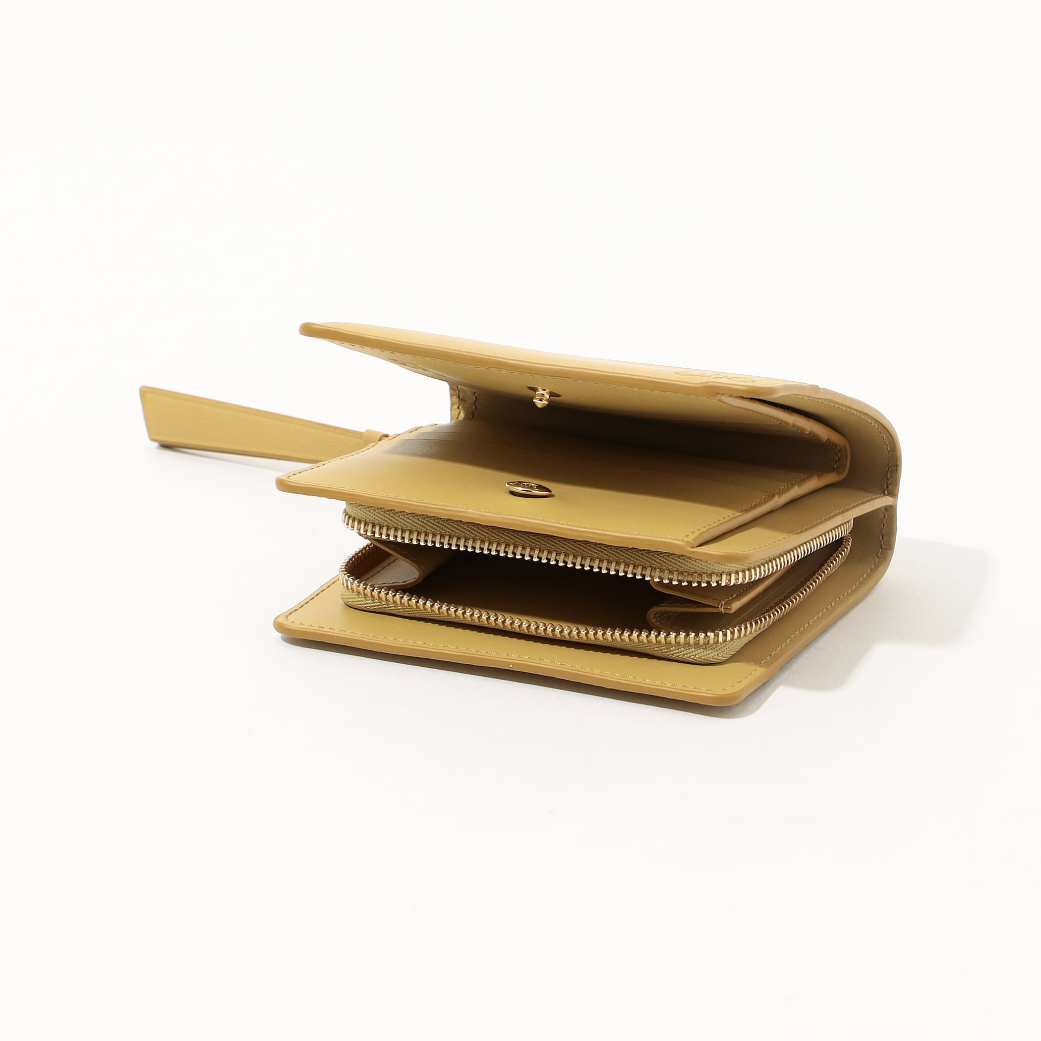 LOEWE パズルエッジコンパクトジップウォレット