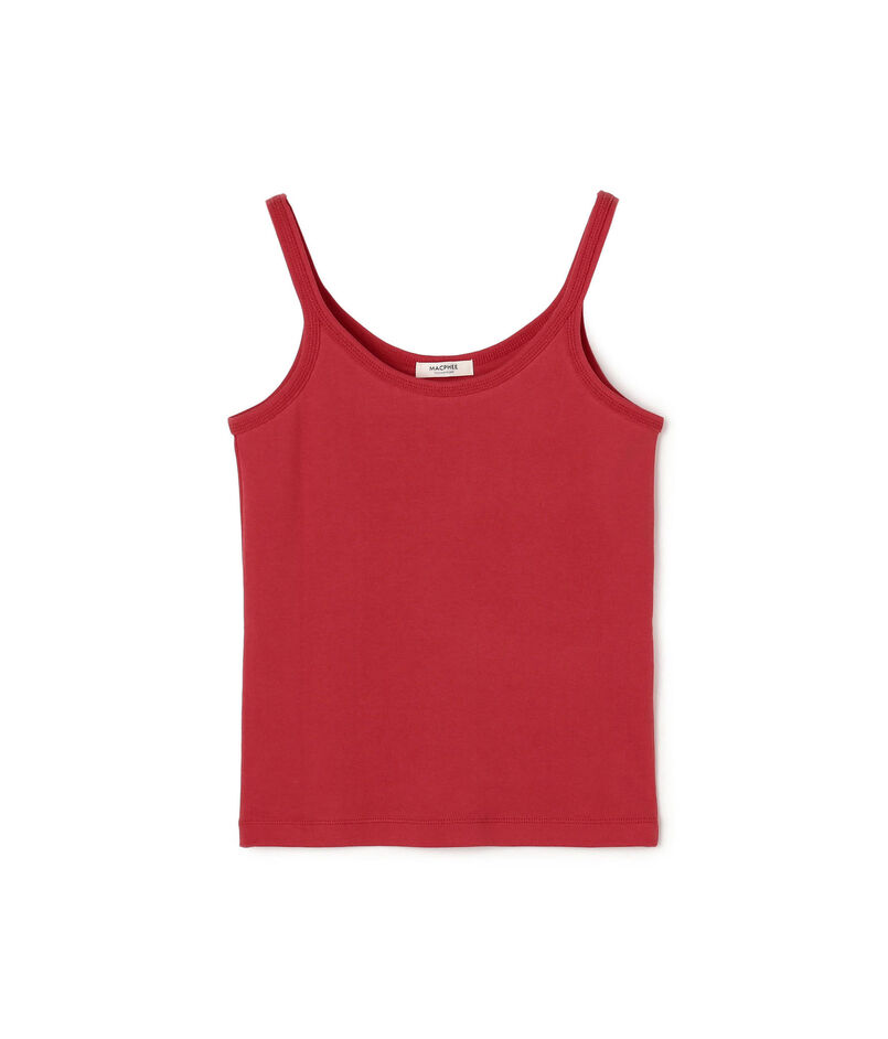 シルキーリブ キャミソール