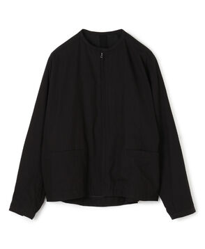 ■コットンナイロン ジップアップブルゾン