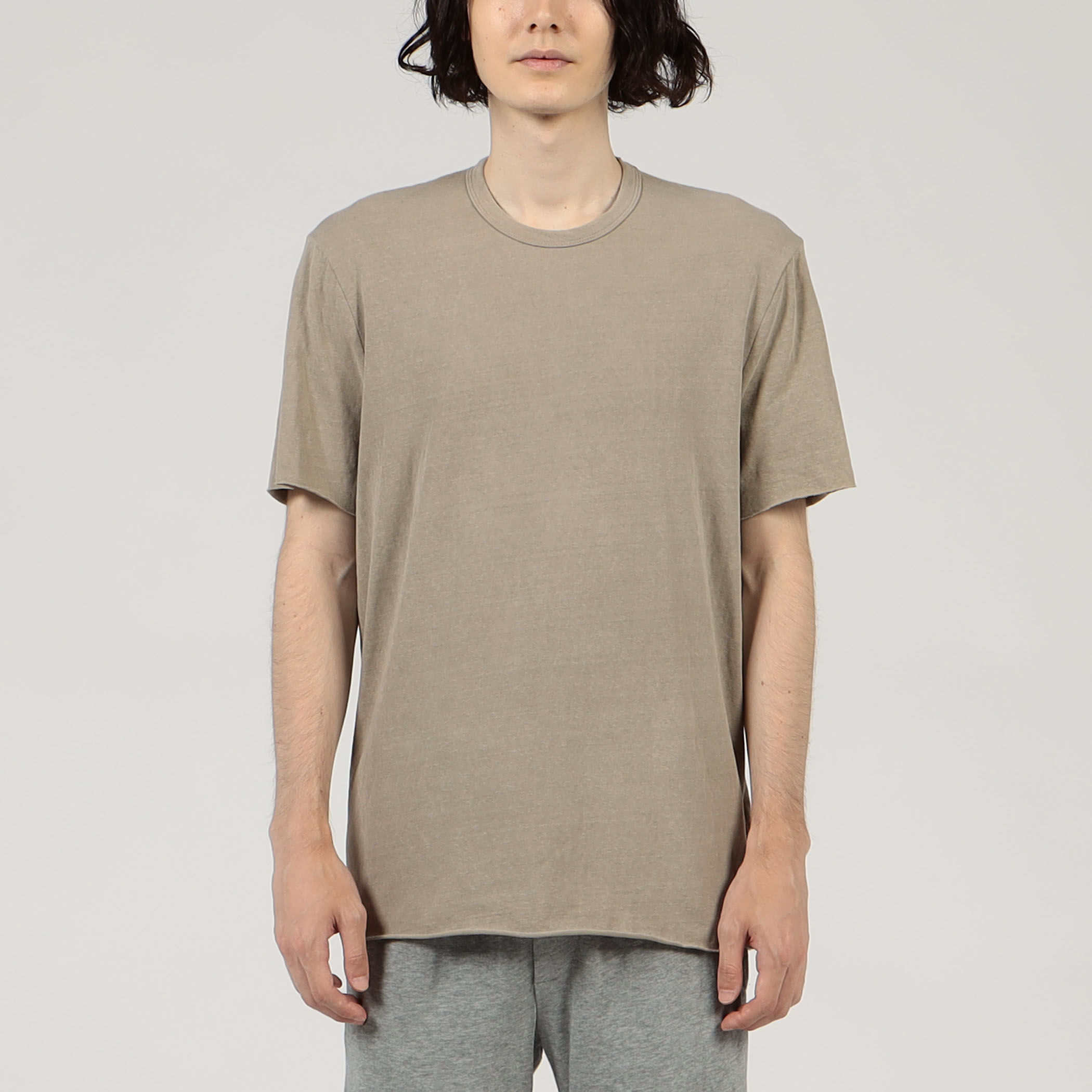 ブラッシュドコットンジャージー クルーネックTシャツ MRBJ3479