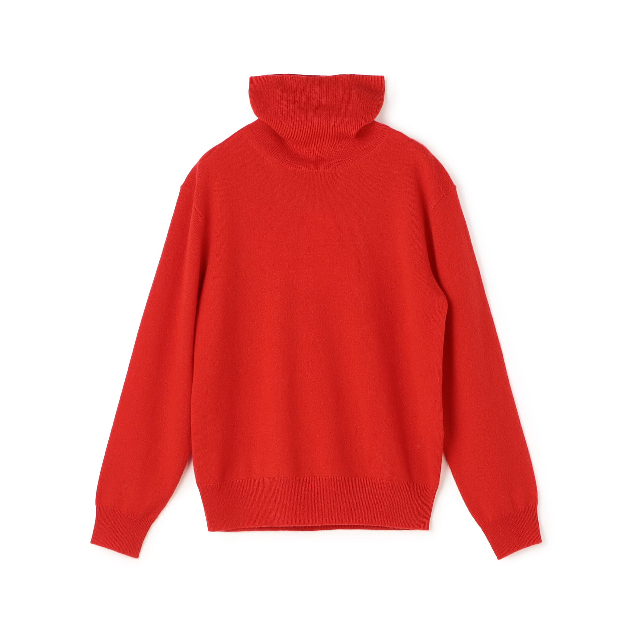 スコットランドカシミヤ タートルネックプルオーバー