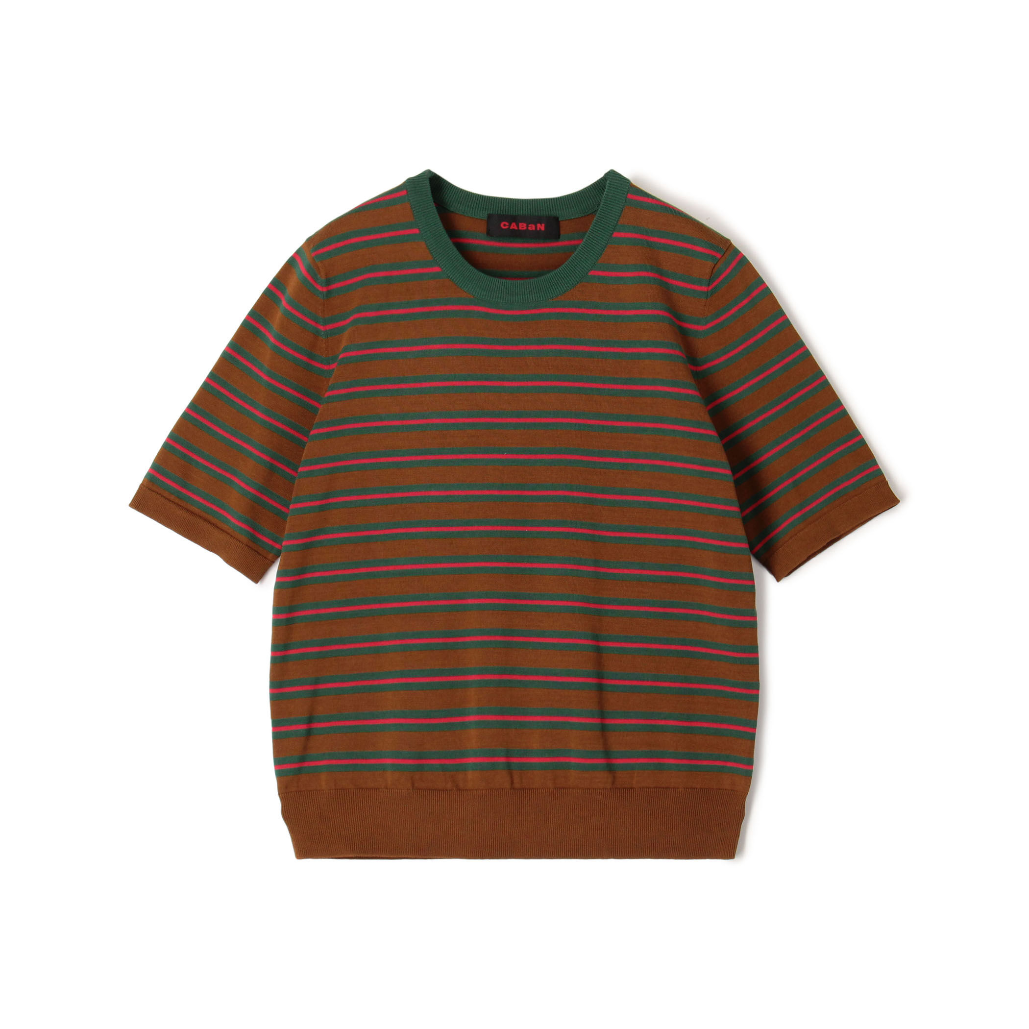 新品 CABaN ドライスビンコットン ハーフスリーブTシャツ CABaN ドライスビンコットン ハーフスリーブTシャツ（Tシャツ