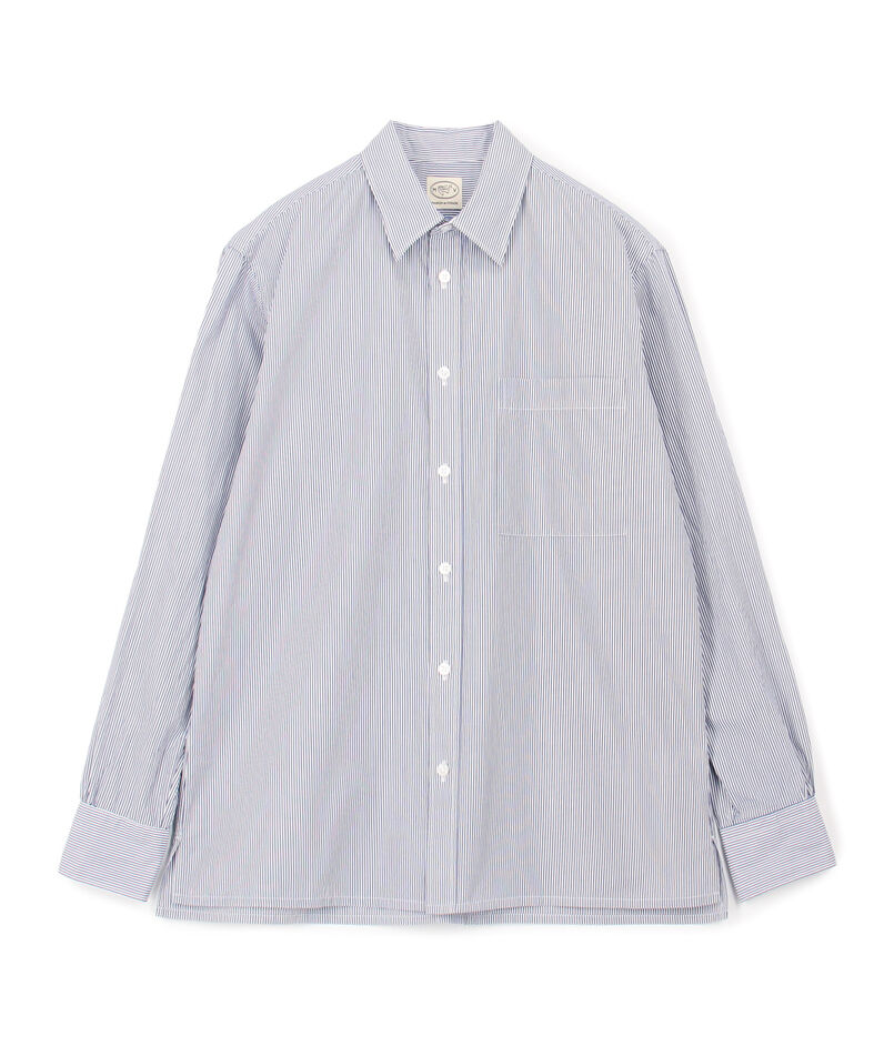 120/2コットンポプリン レギュラーカラーシャツ ALUMO