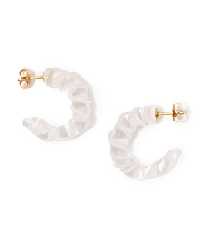 LEVENS JEWELS ツイストミニフープピアス