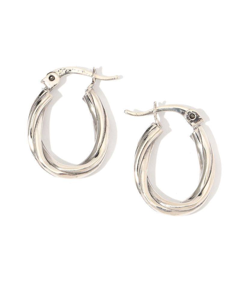 Nina&Jules Twisted Cable フープピアス