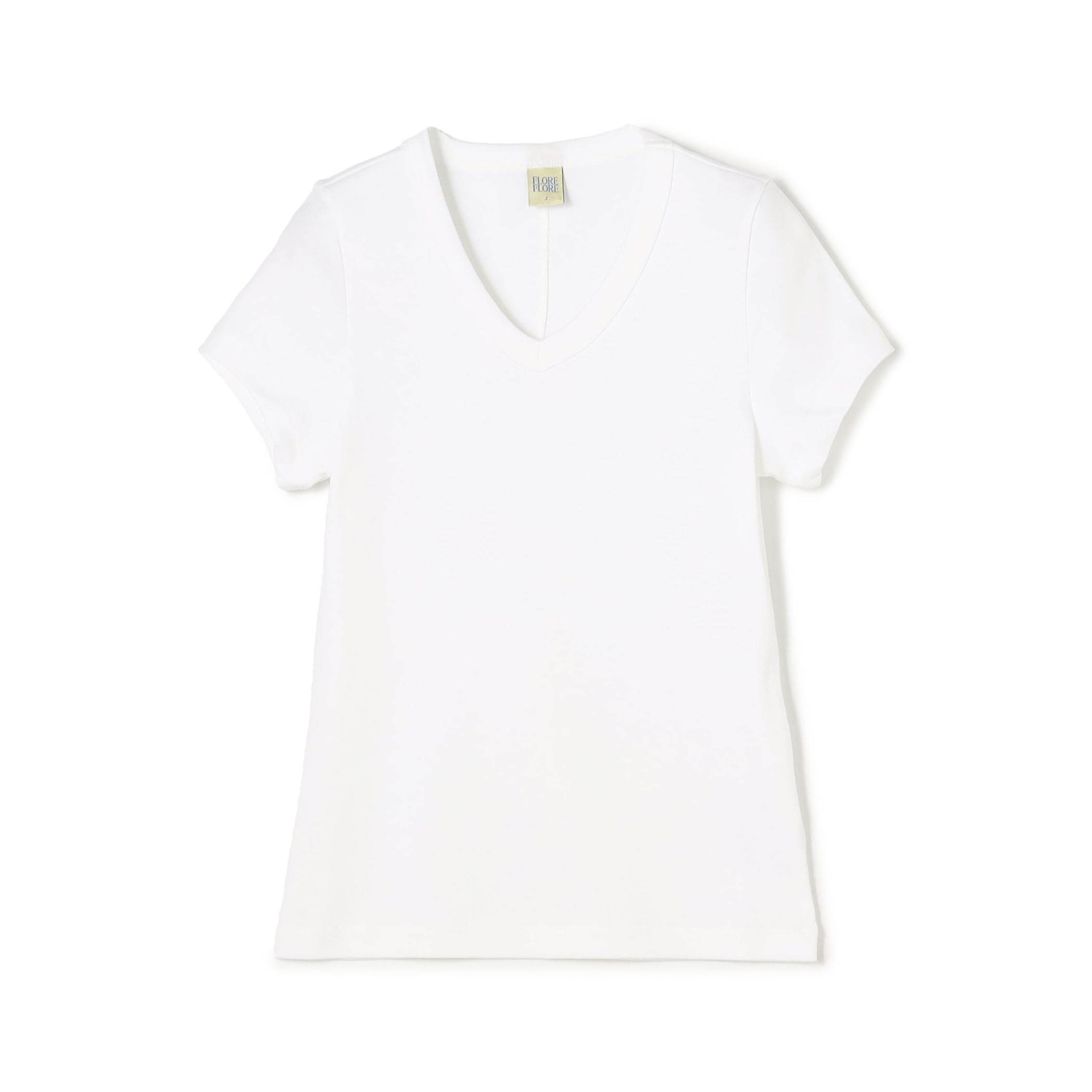【TOMORROWLAND BUYING WEAR】FLORE FLORE JILL BABY TEE JILL BABY TEE | White - FLORE FLORE