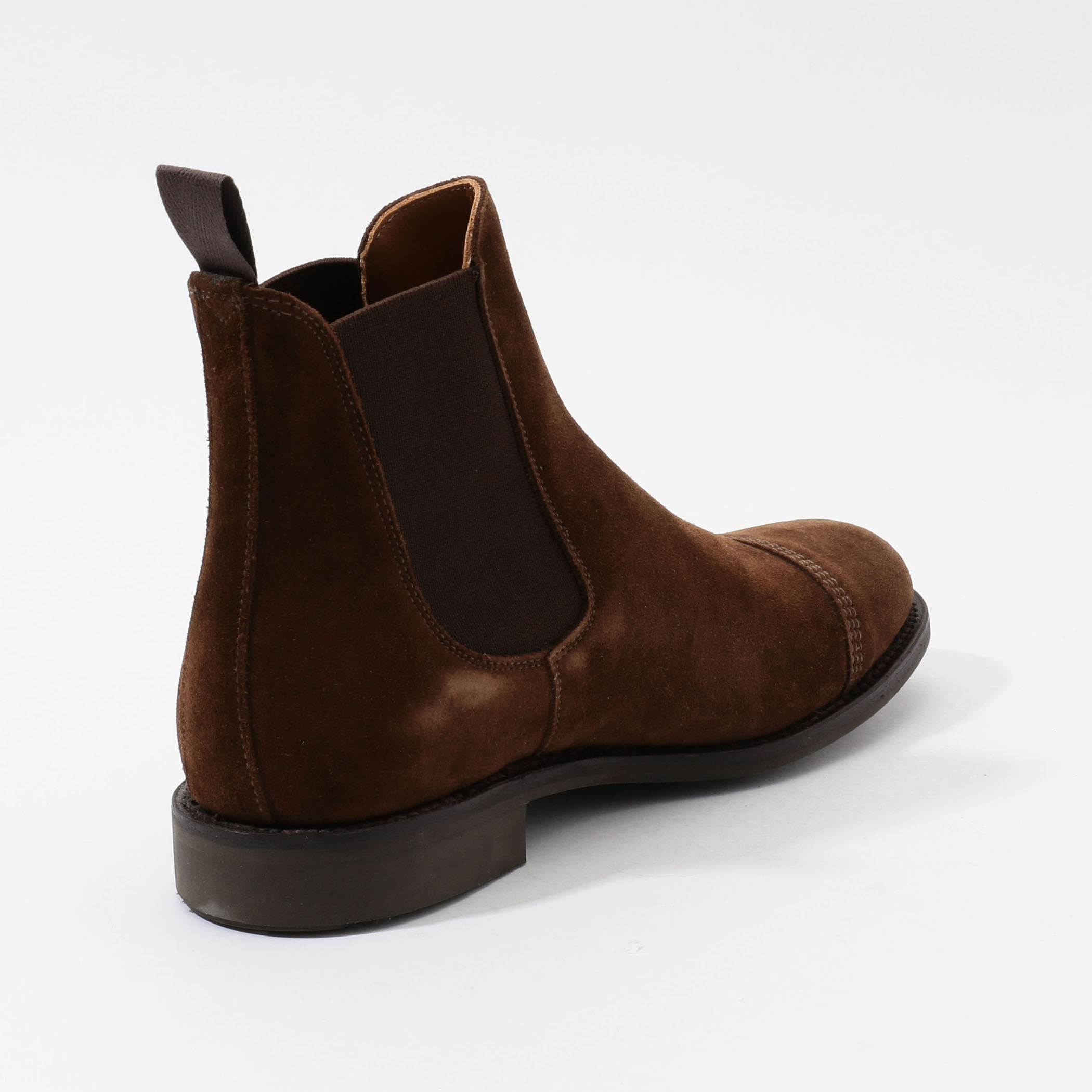 SANDERS×TOMORROWLAND Military Cap Toe Chelsea Boot スエード